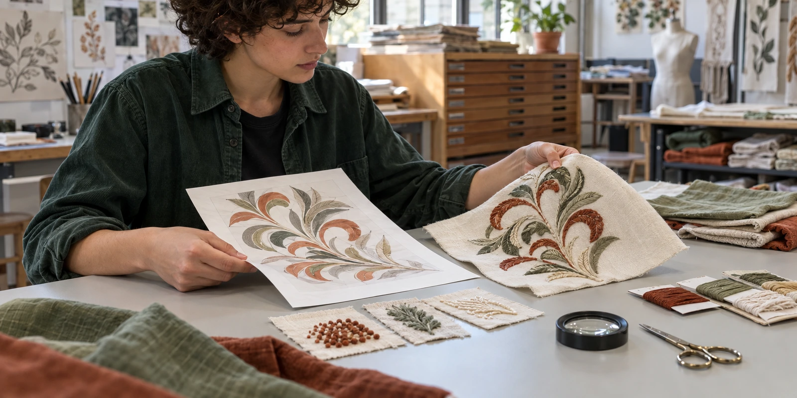 CAP Broderie : programme, matières et compétences